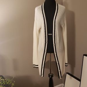 BP, Long white cardigan